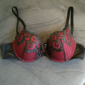 NWOT Soma Lace Swirl Push Up Bra